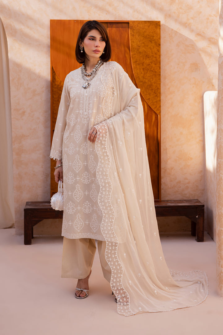 Mexico 3Pc - Festive Embroidered Lawn