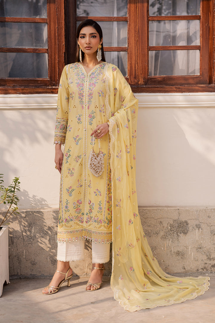Sundip 3Pc - Festive Embroidered Lawn