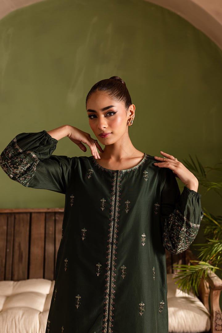 Solene 2Pc - Embroidered Lawn Dress