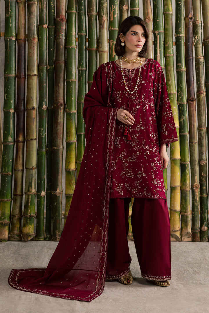 Amman 3Pc - Festive Embroidered Lawn
