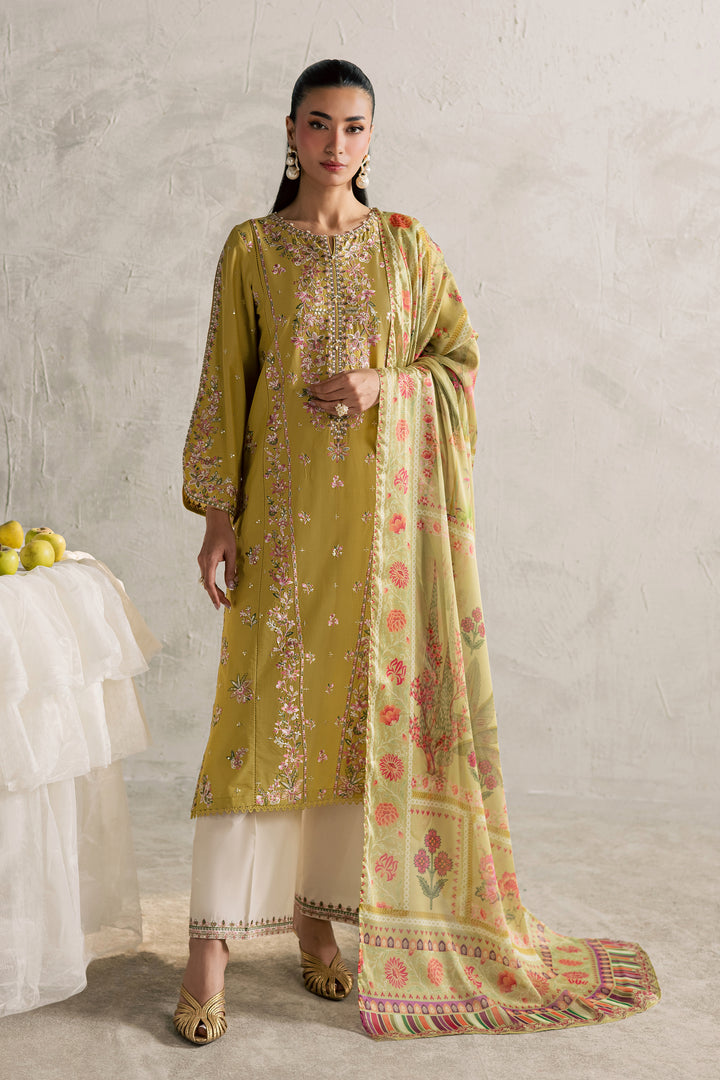 Essence 3Pc - Festive Embroidered Lawn
