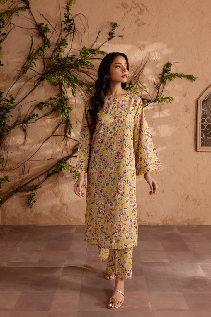 Remi 2Pc - Printed Lawn Dress