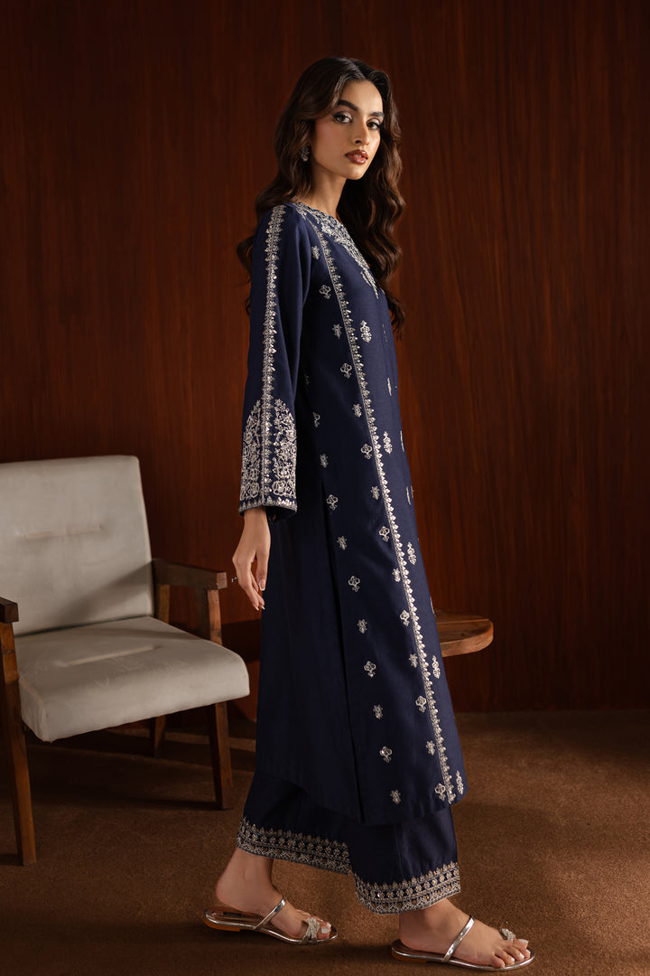 Sheen 2Pc - Embroidered Karandi Dress