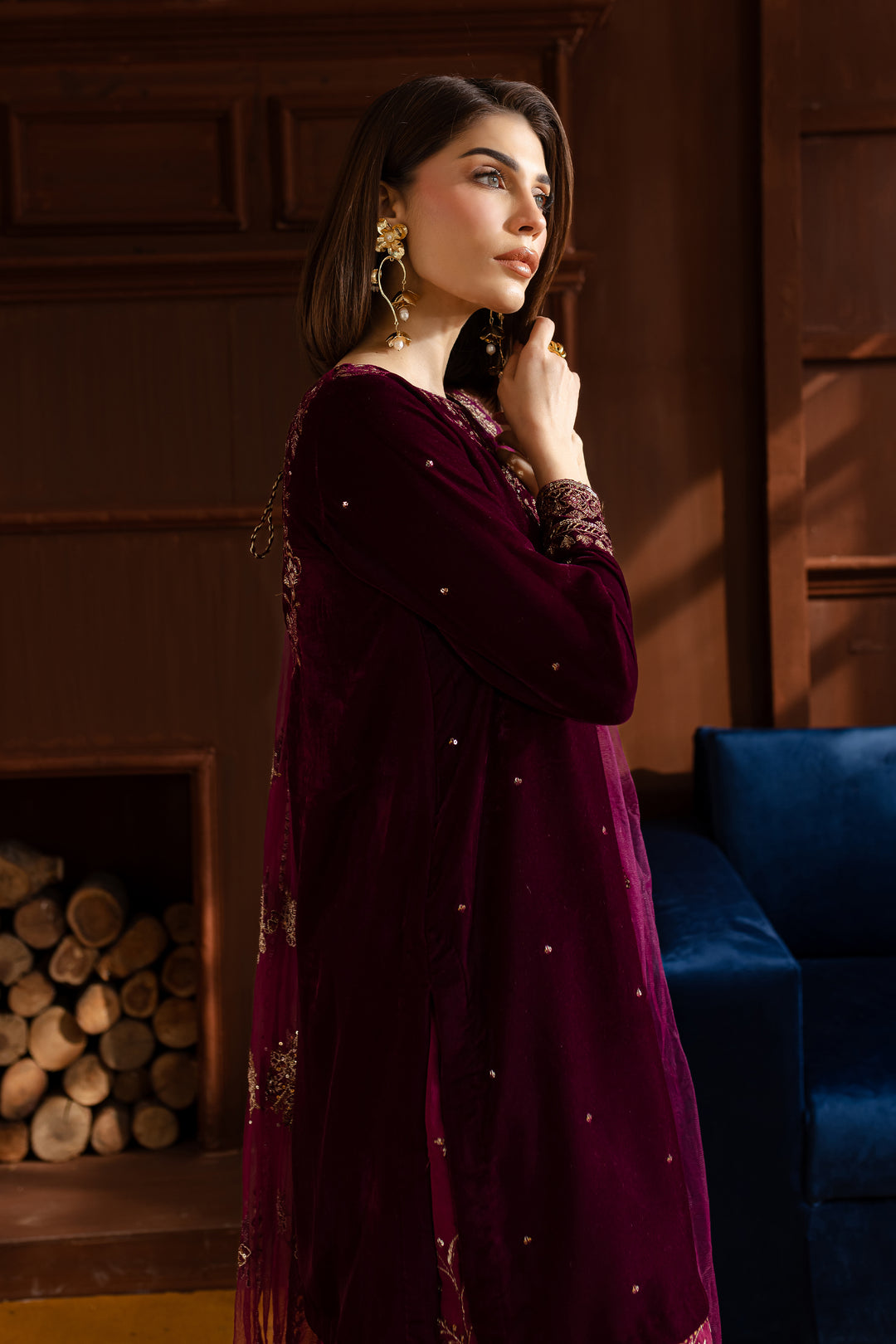 Amar 3Pc - Velvet Luxe Pret