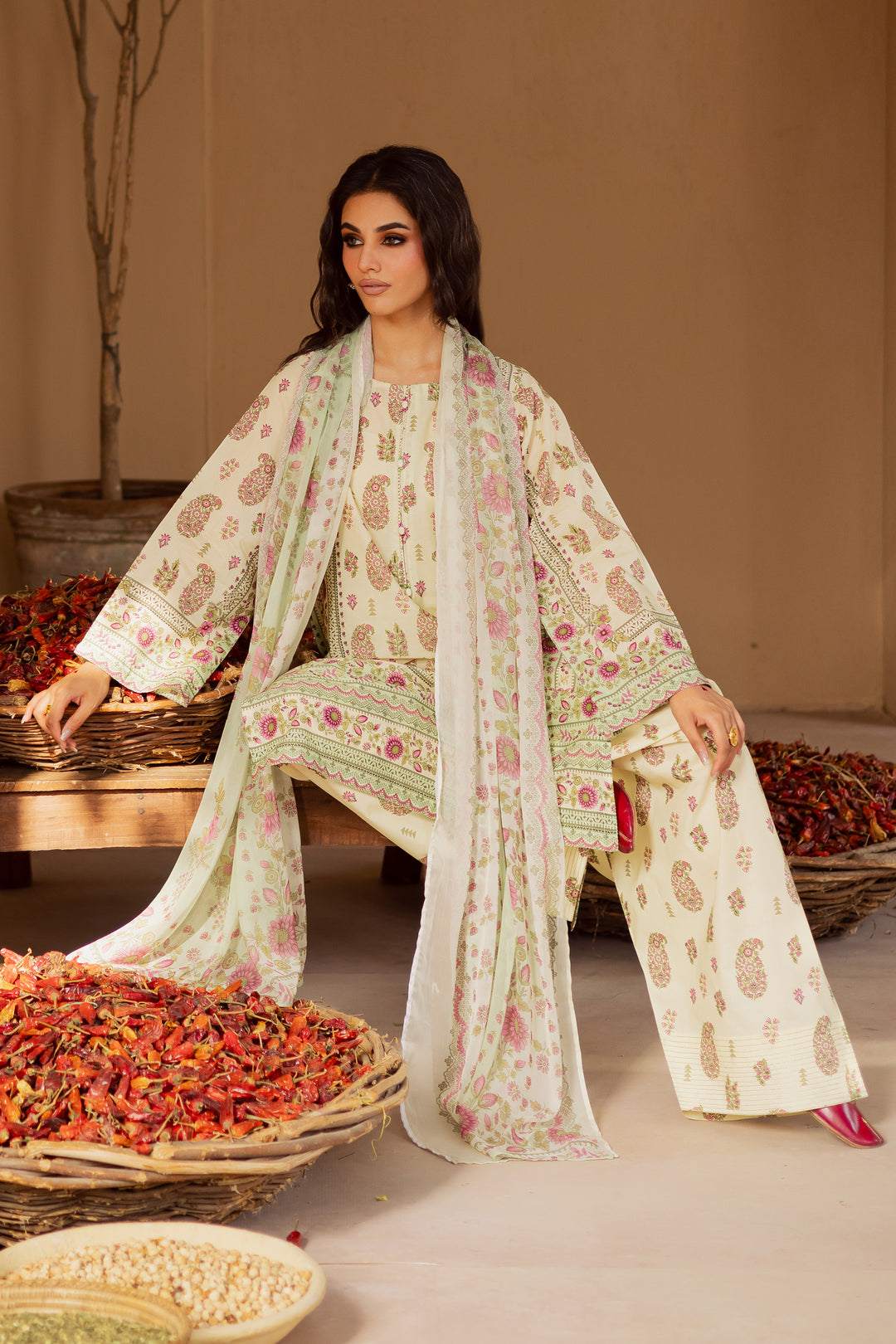 Kross 3Pc - Festive Eid Prints