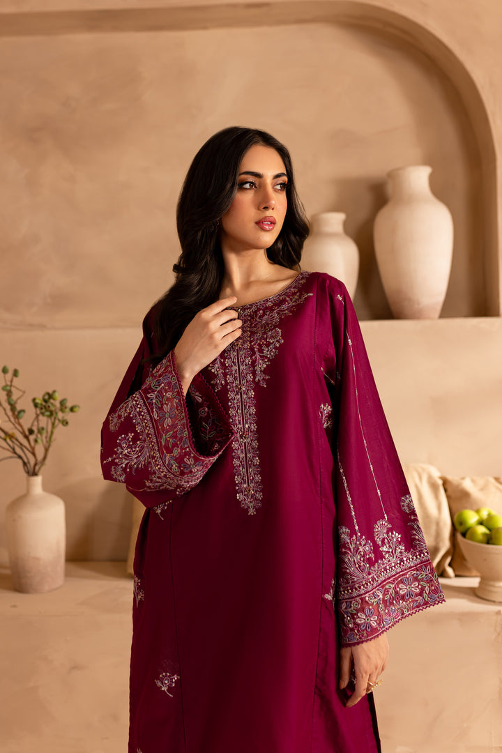 Naba 2Pc - Embroidered Lawn Dress