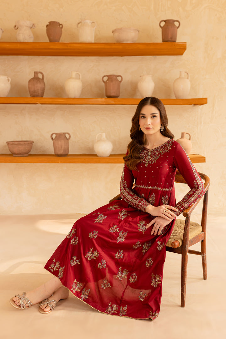 Rawana 2Pc - Embroidered Lawn Dress