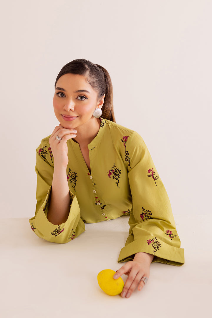 Chloris 2Pc - Embroidered Casual Pret