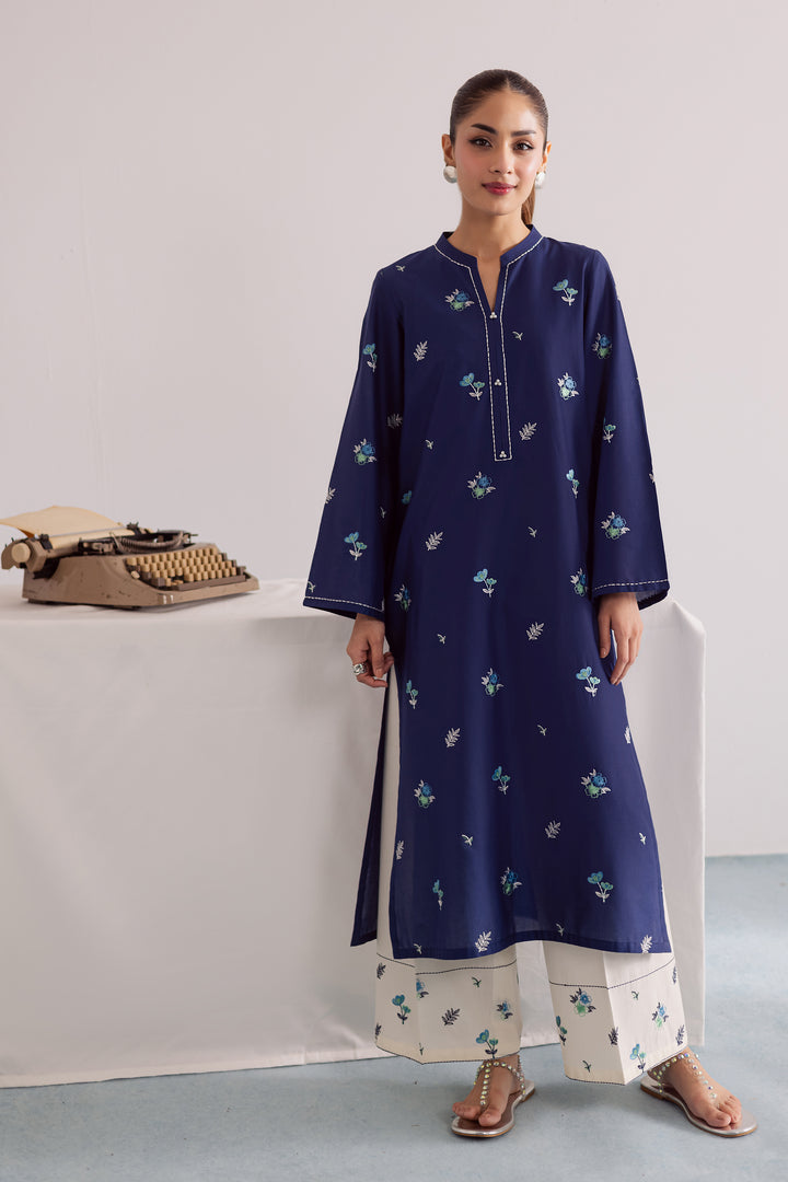 Zaira 2Pc - Embroidered Casual Pret