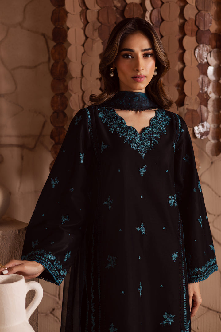Tea light 3Pc - Embroidered Lawn Dress