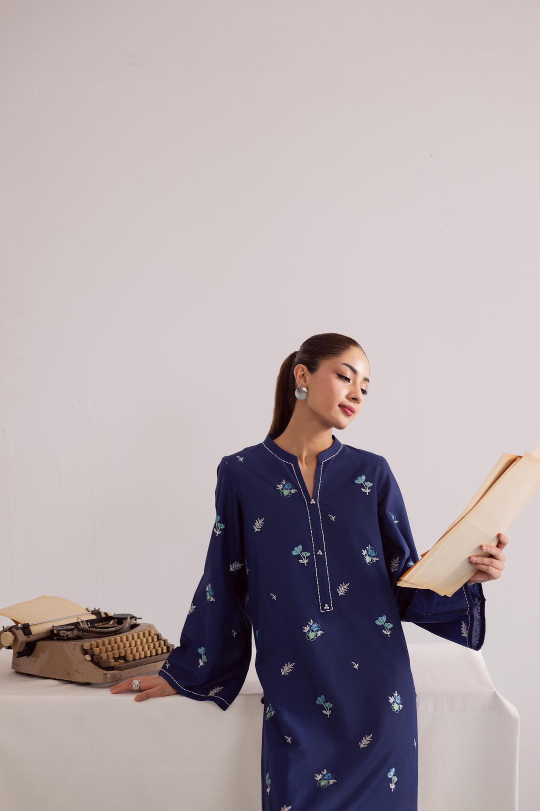 Zaira 2Pc - Embroidered Casual Pret