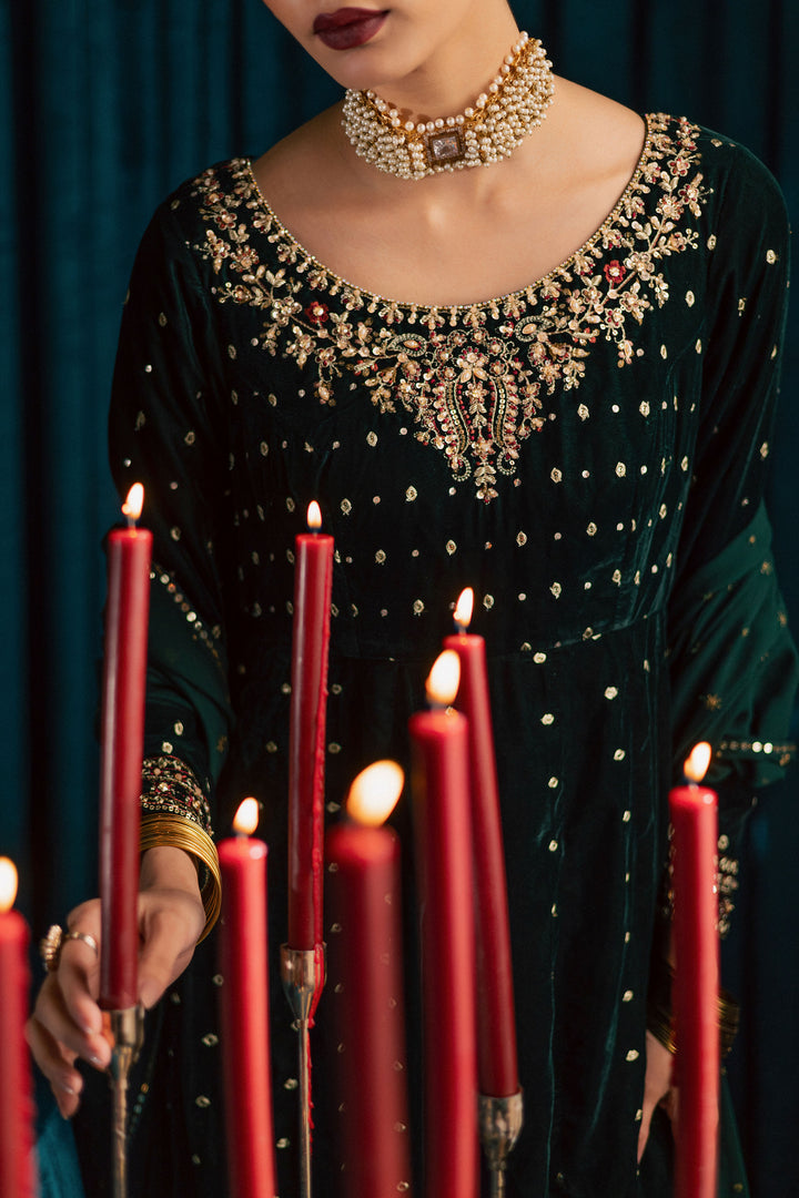 Masoori 3Pc - Velvet Formal Dress