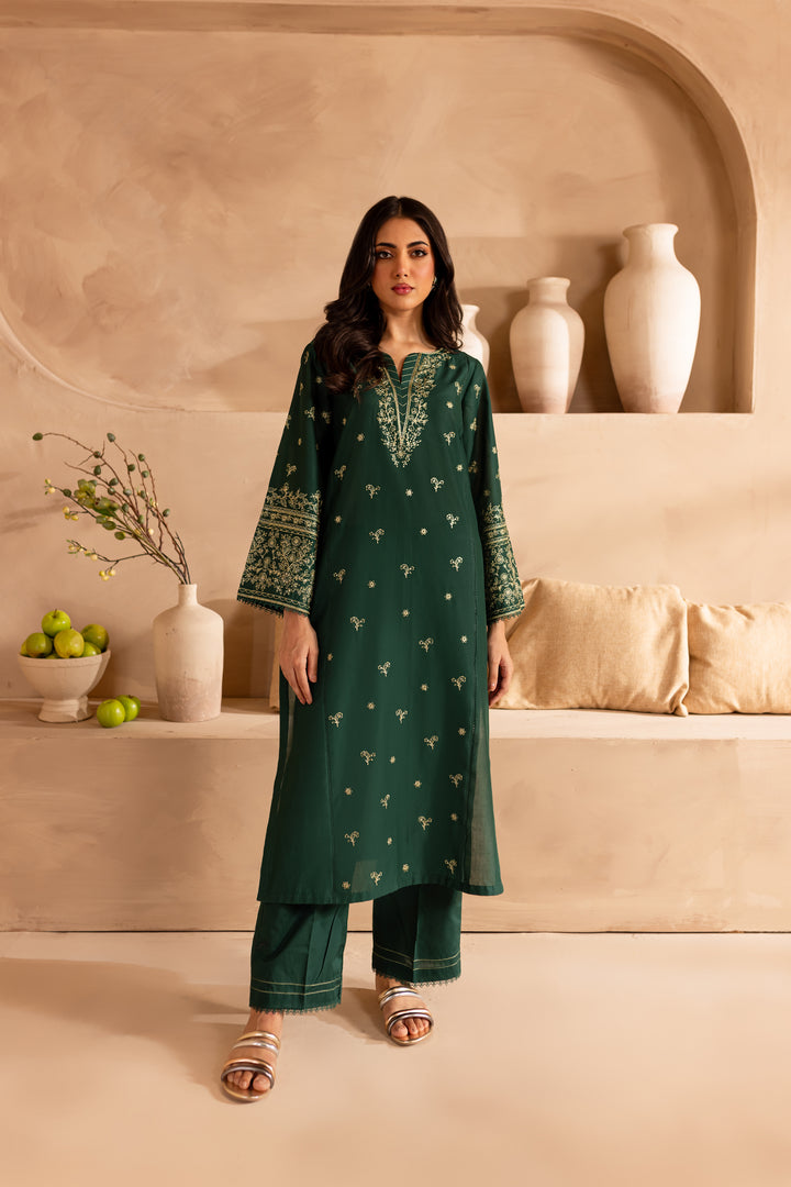 Nyx 2Pc - Embroidered Lawn Dress