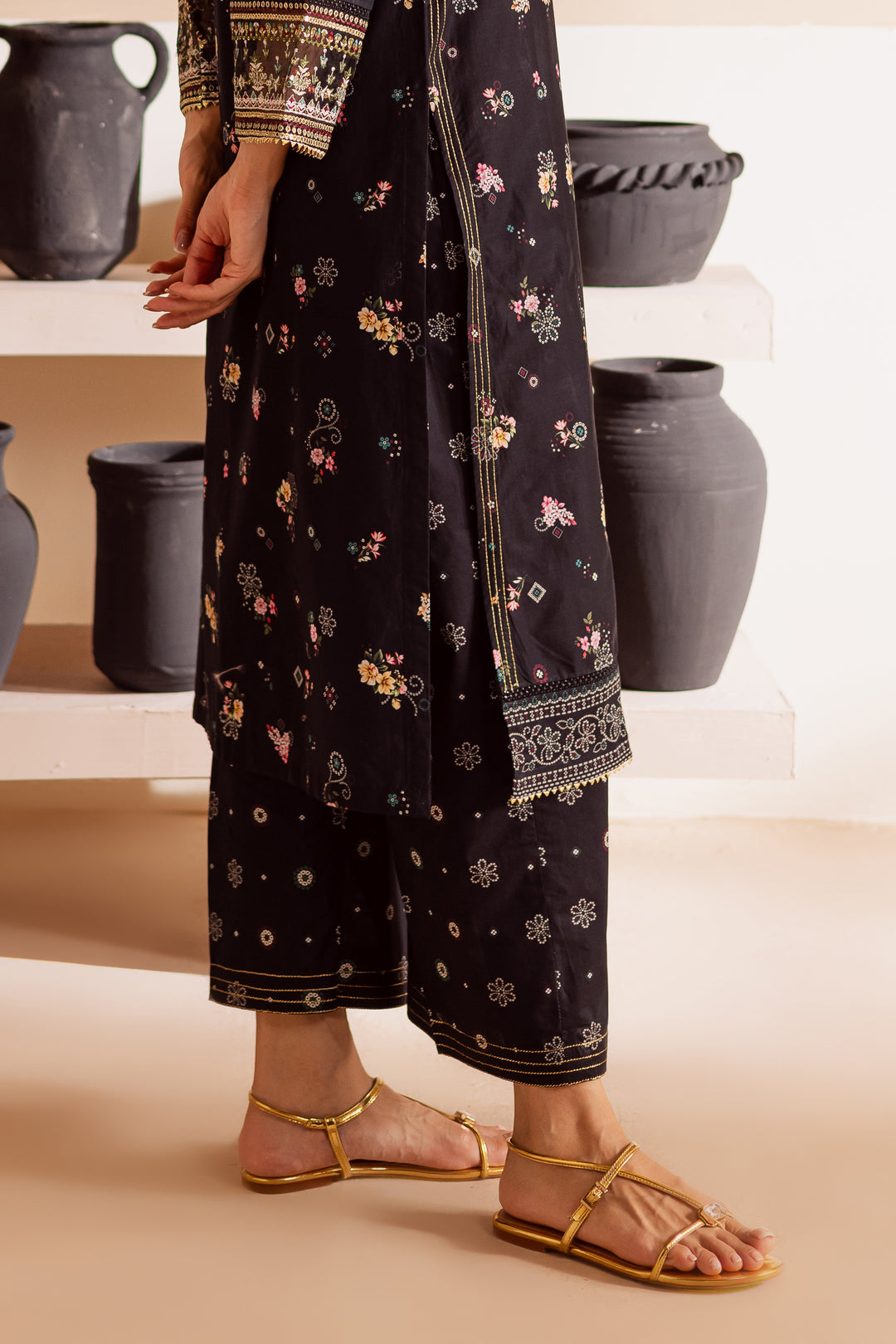 Ernie 2Pc - Printed Lawn Dress