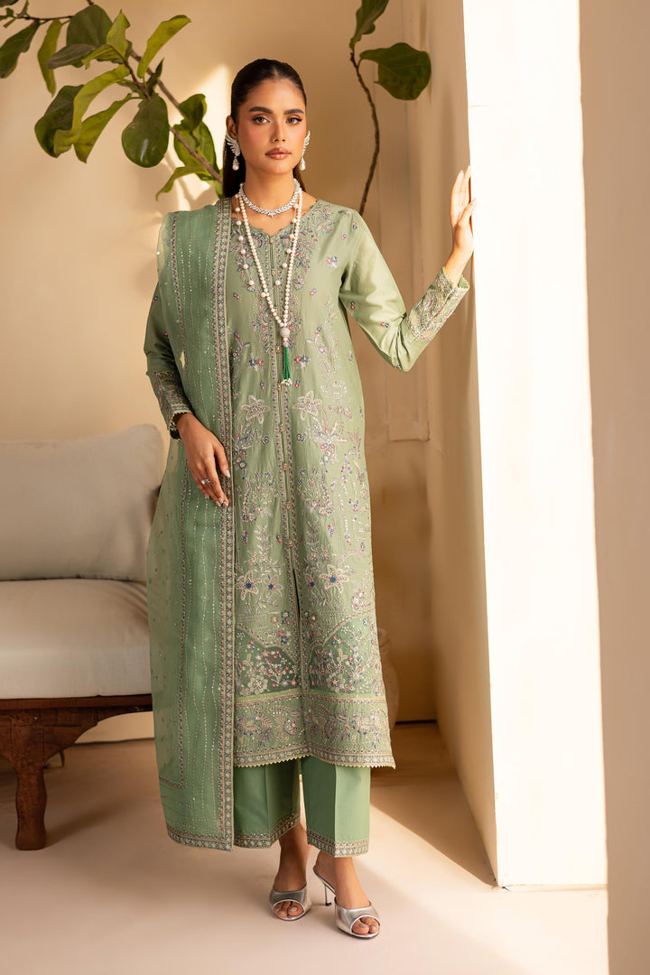 Seyan 3Pc - Embroidered Luxe PIMA