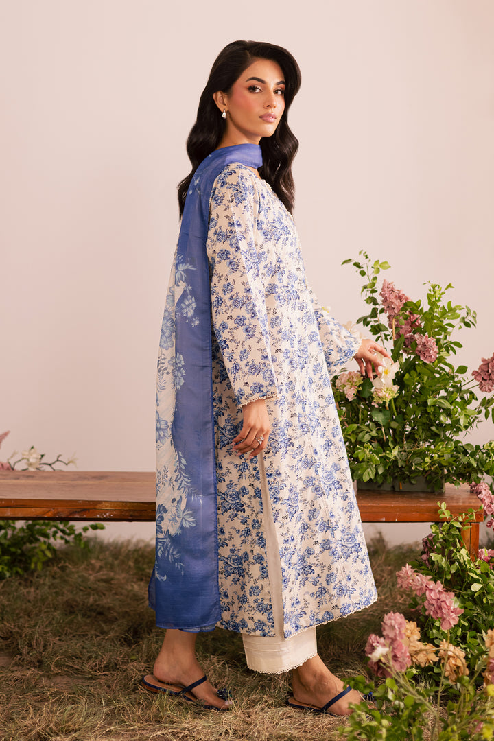 Vivi 3Pc - Printed Lawn Dress