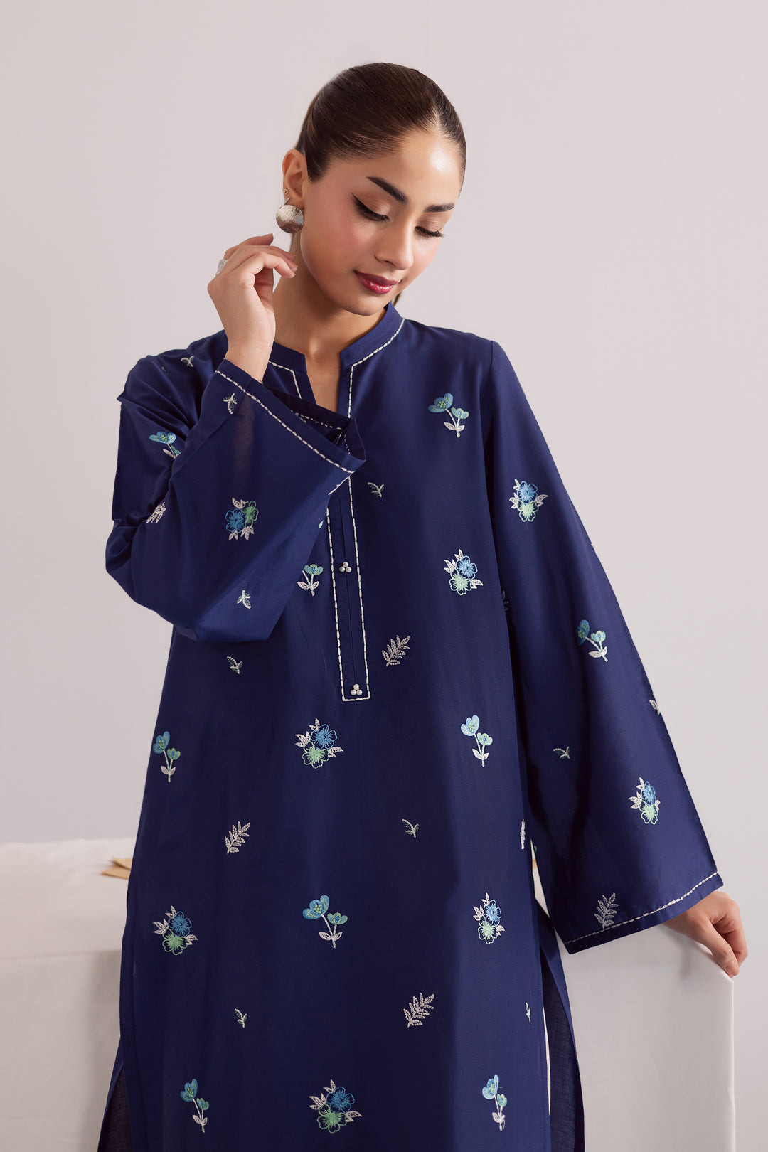 Zaira 2Pc - Embroidered Casual Pret