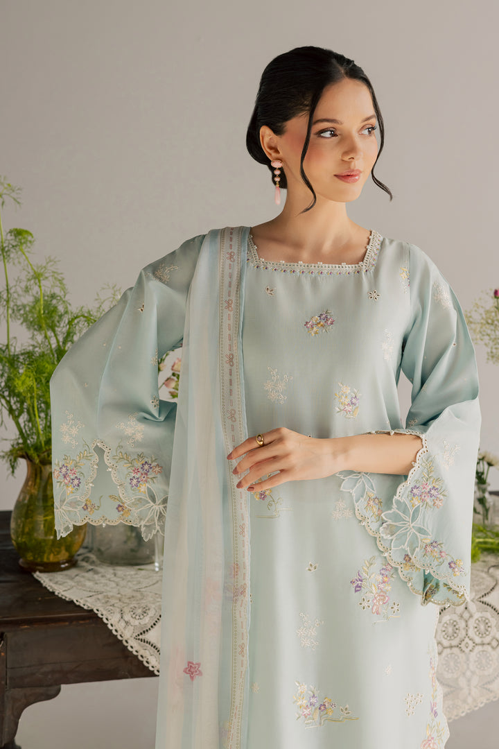 Jane 3Pc - Embroidered Lawn Dress