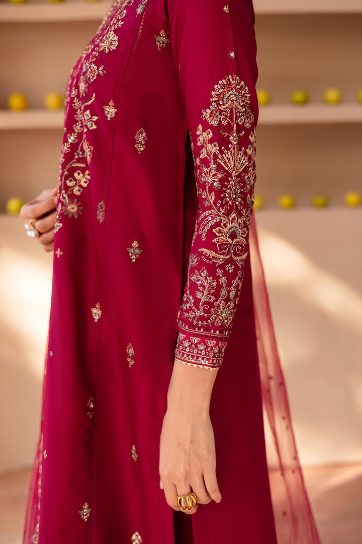 Razaib 3Pc- Embroidered Lawn Dress