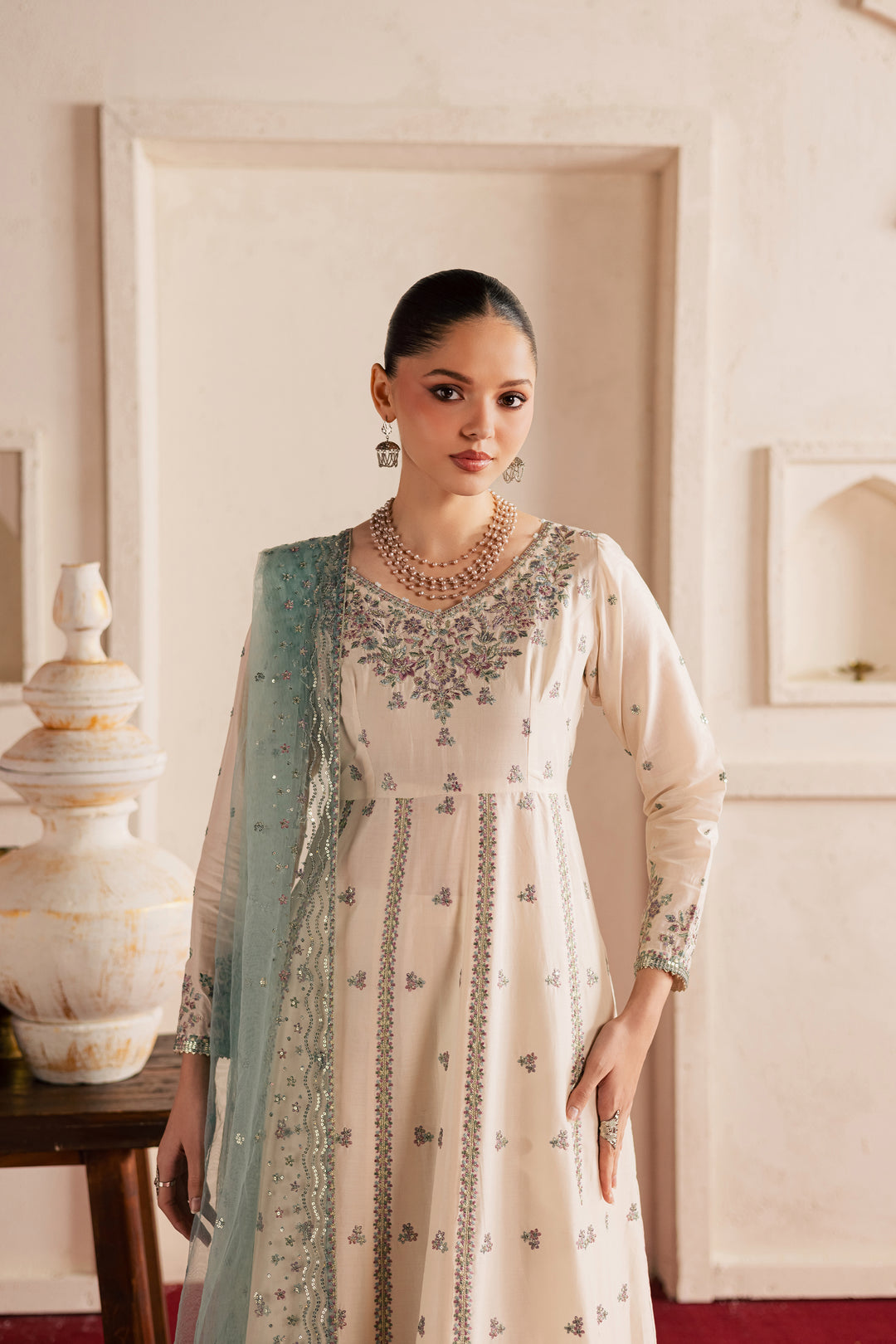 Sunehra 3Pc - Festive Embroidered Lawn