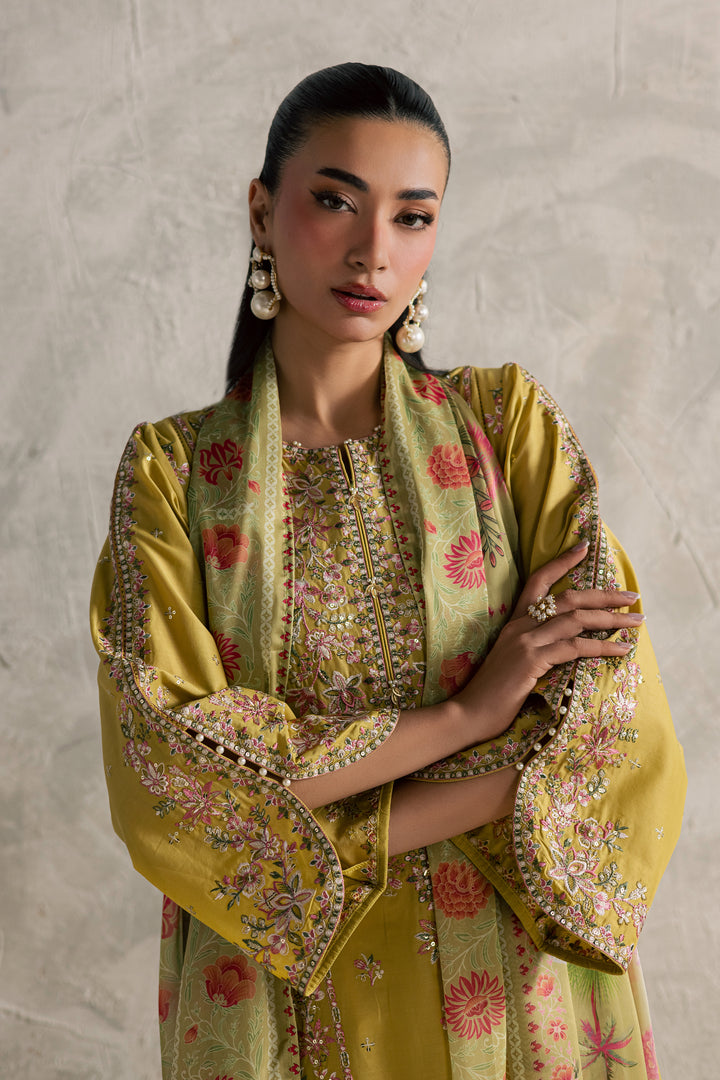 Essence 3Pc - Festive Embroidered Lawn