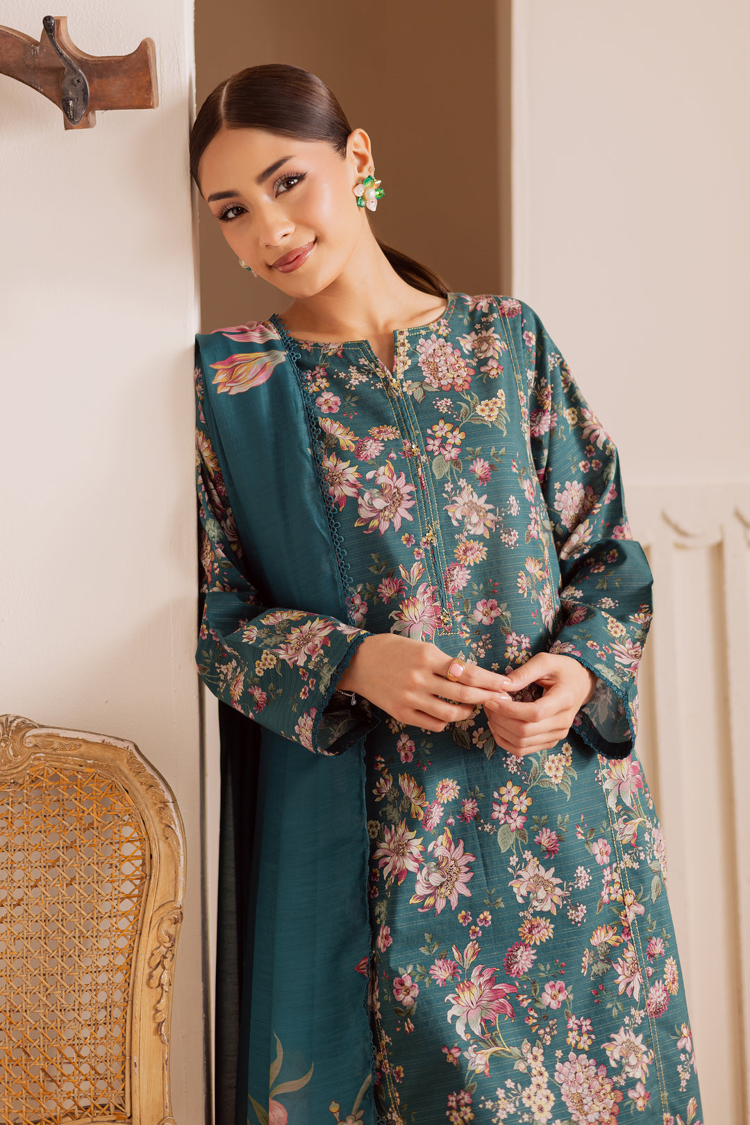 Fae 3Pc - Printed Casual Pret