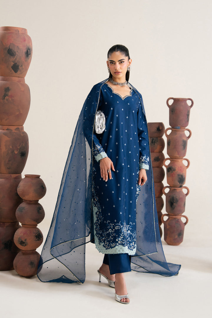 Zaviyaa 3Pc - Festive Eid Pret