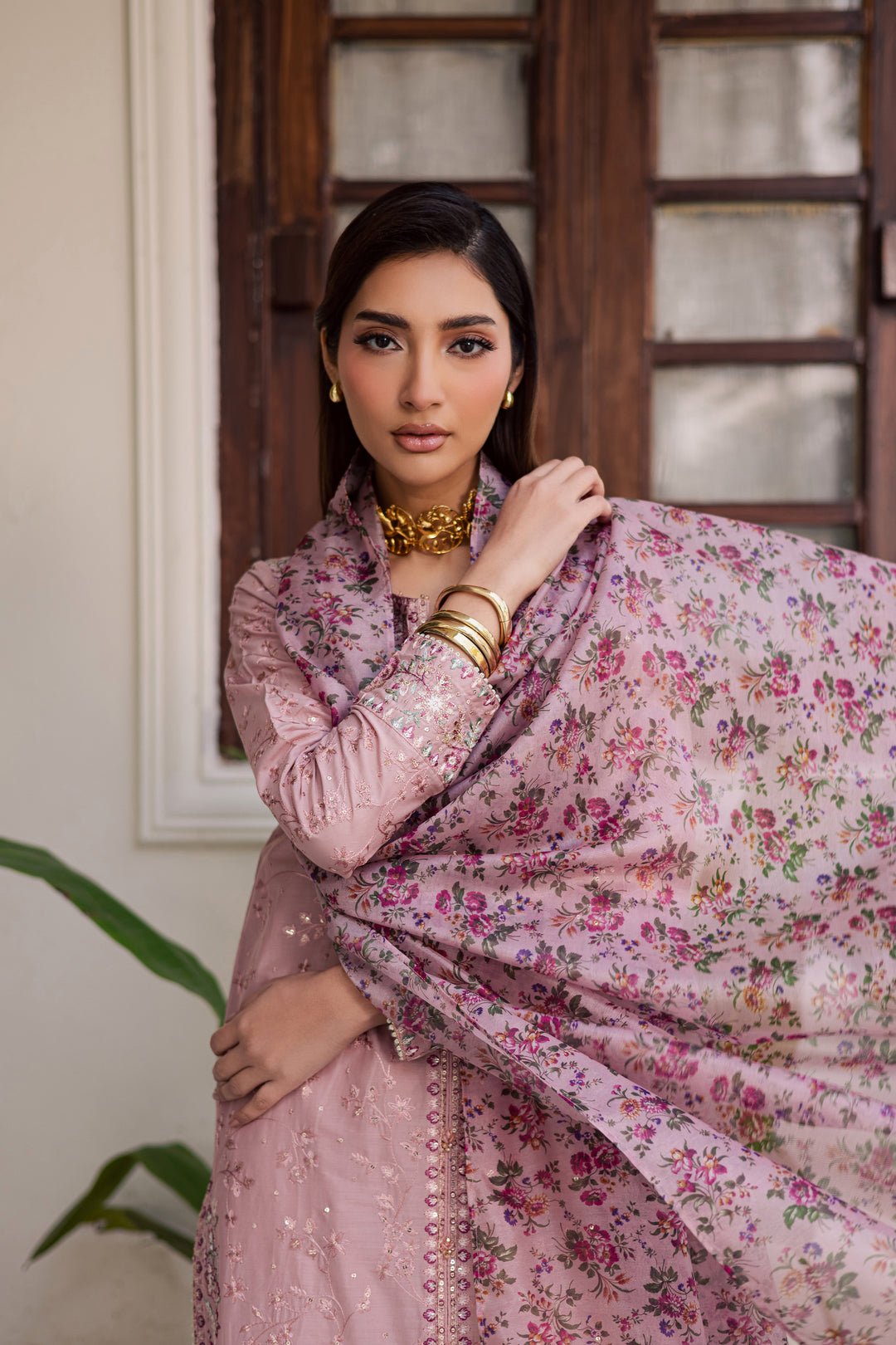 Rimi 3Pc - Festive Embroidered Lawn