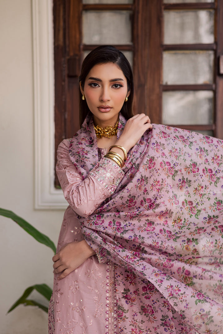 Rimi 3Pc - Festive Embroidered Lawn