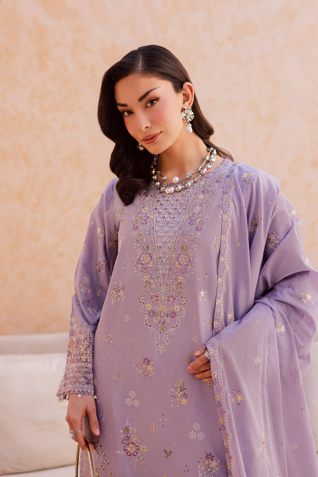 Bagh 3Pc - Festive Embroidered Lawn