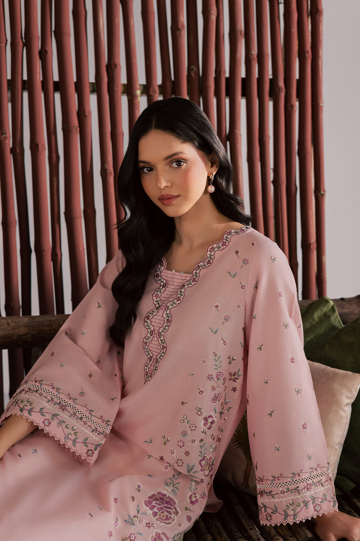 Mallow 2Pc - Embroidered Lawn Dress