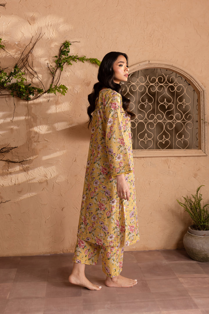 Remi 2Pc - Printed Lawn Dress