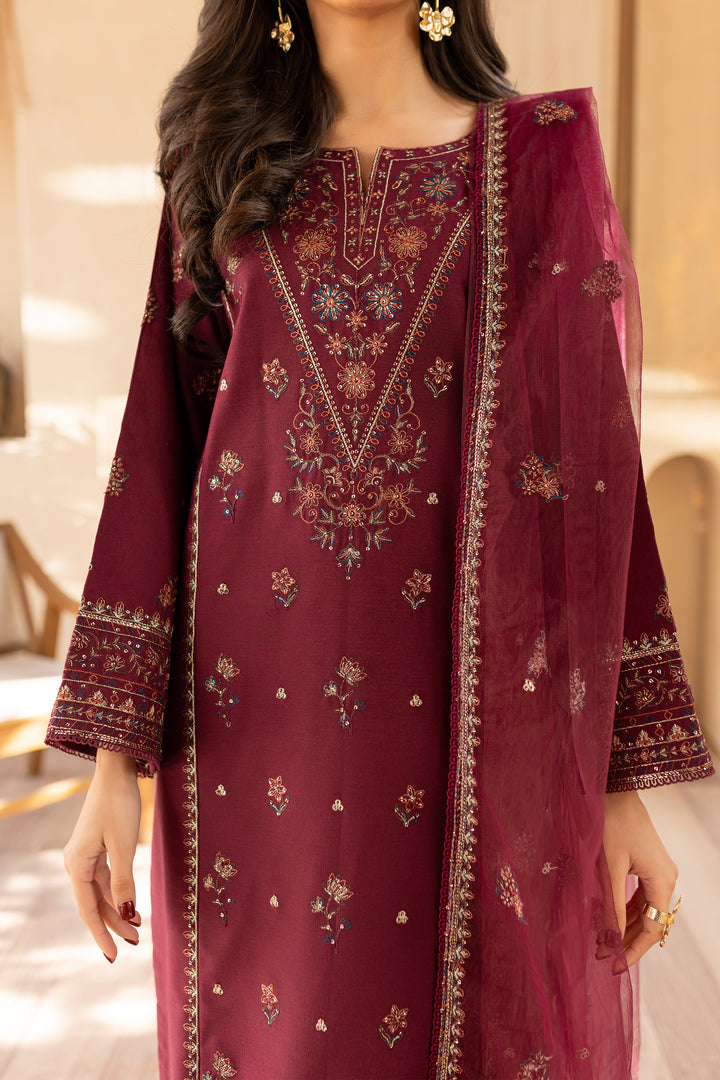 Reed 3Pc - Embroidered Karandi Dress