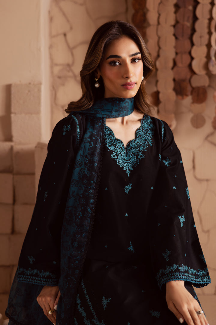 Tea light 3Pc - Embroidered Lawn Dress