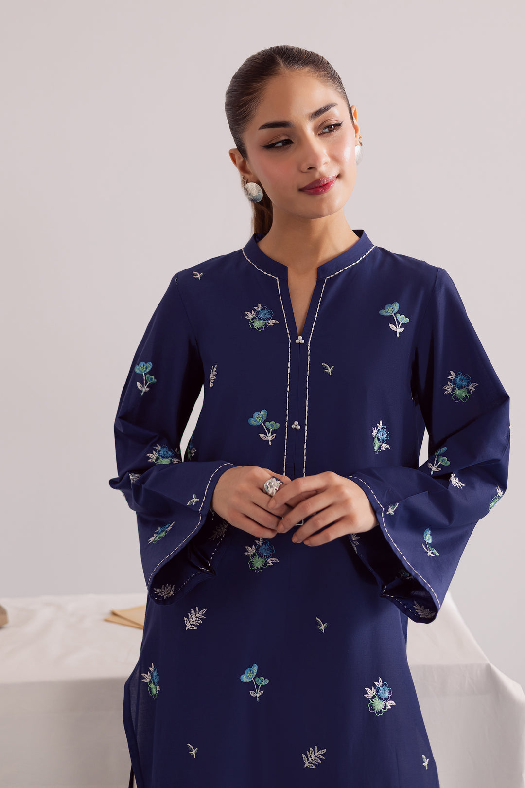 Zaira 2Pc - Embroidered Casual Pret