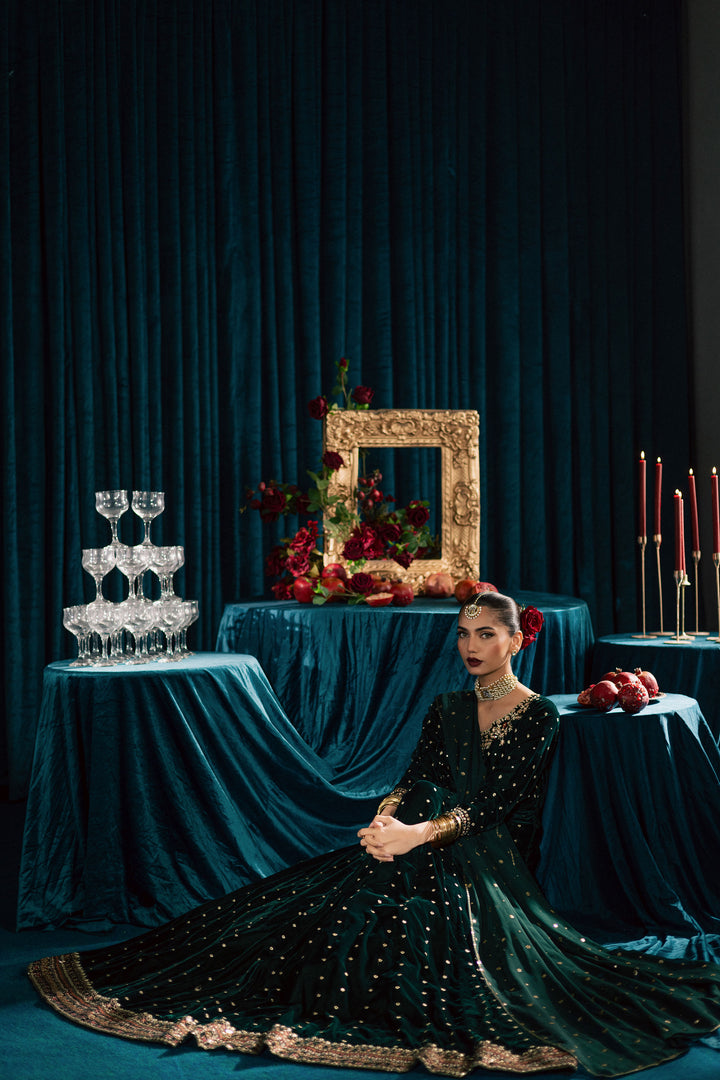 Masoori 3Pc - Velvet Formal Dress