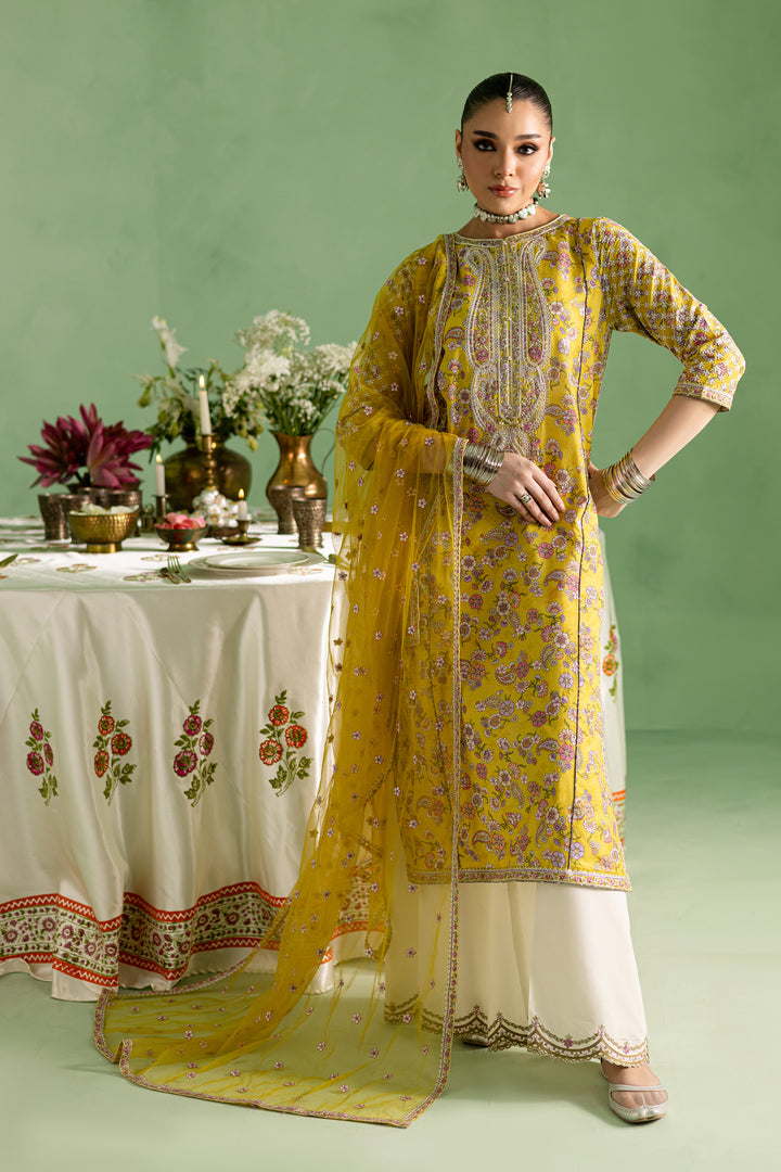 Kezra 3Pc- Printed Lawn Dress