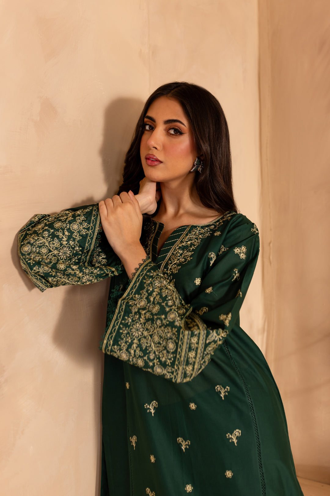 Nyx 2Pc - Embroidered Lawn Dress