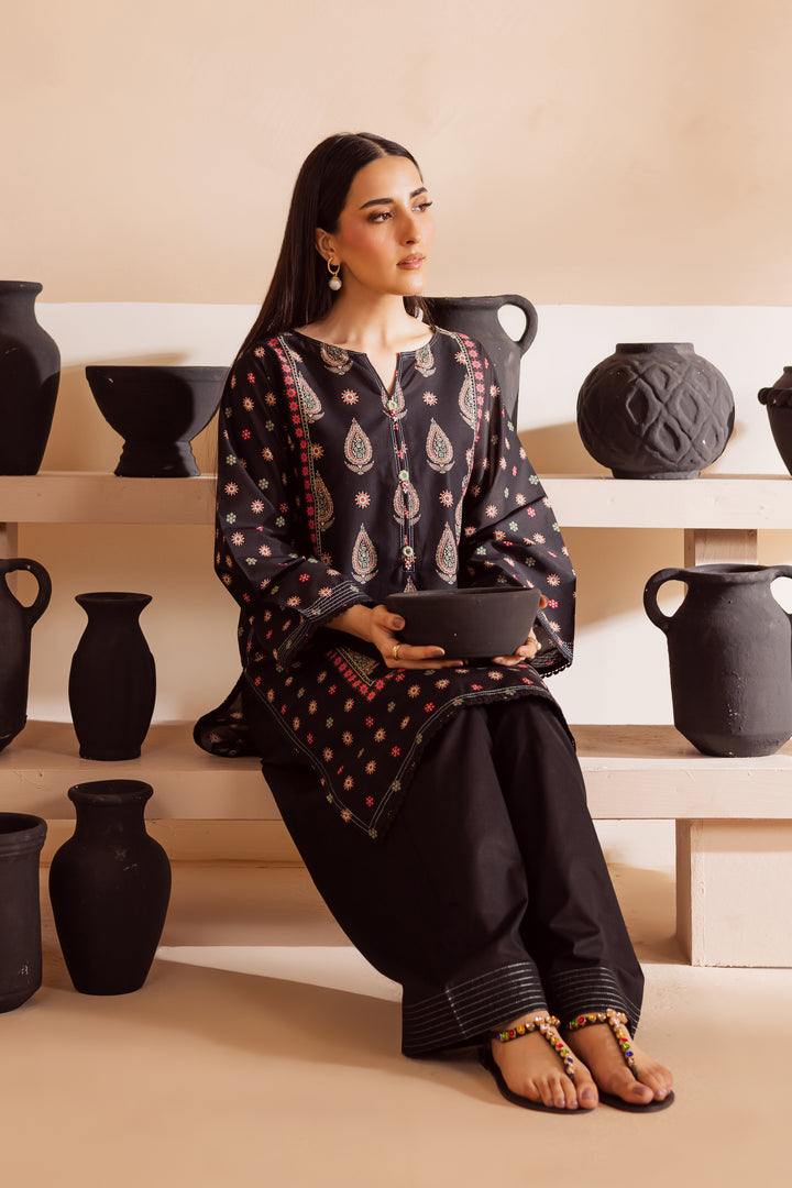 Elia 2Pc - Printed Lawn Dress