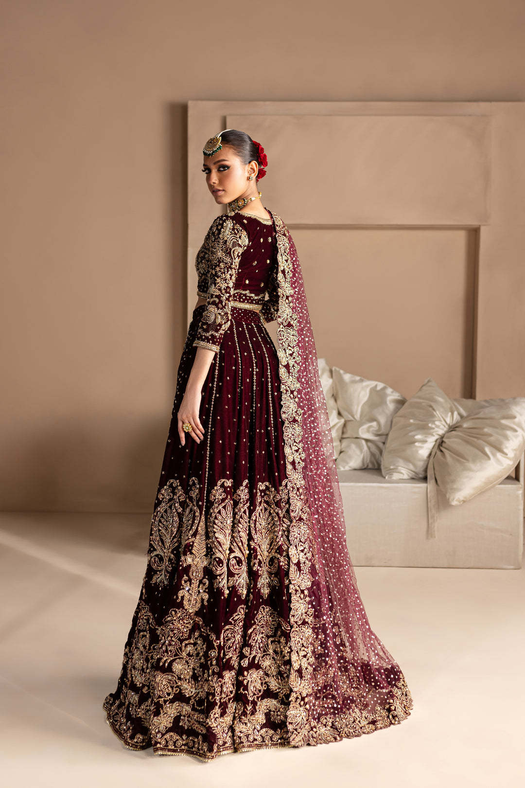 Kafif 3Pc - Bridal Dress