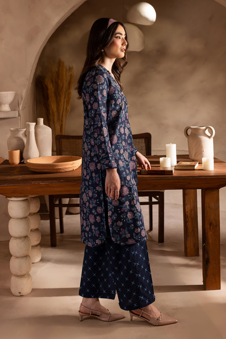 Fritz 2Pc - Printed Khaddar Dress