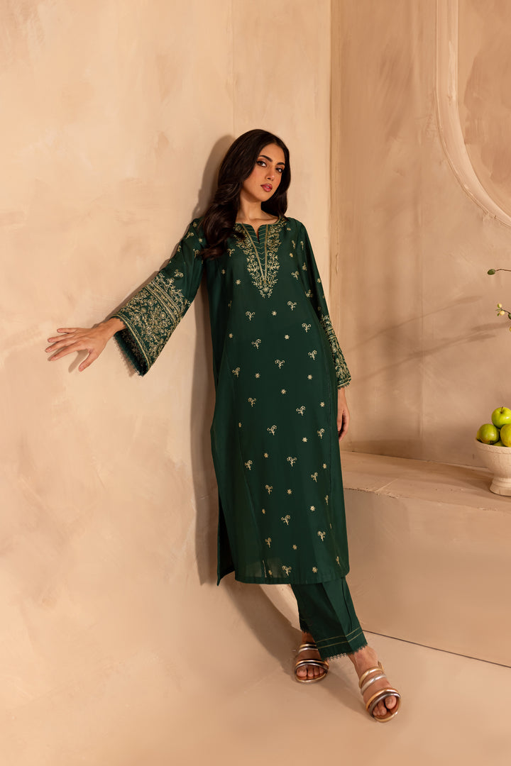 Nyx 2Pc - Embroidered Lawn Dress