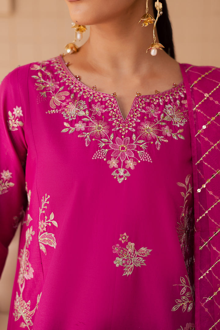 Anya 3Pc - Embroidered Lawn Dress