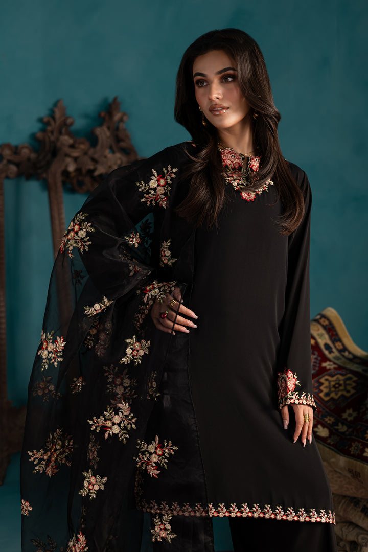 Black Dove 3Pc - Georgette Luxe Pret