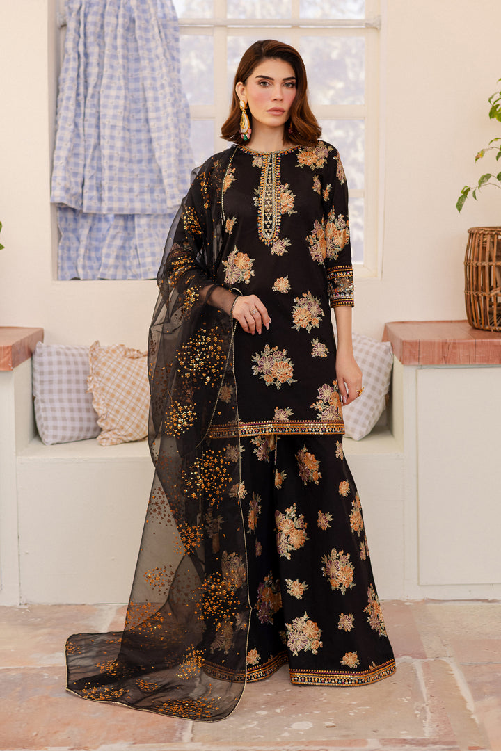 Yashal 3Pc - Embroidered Lawn Dress
