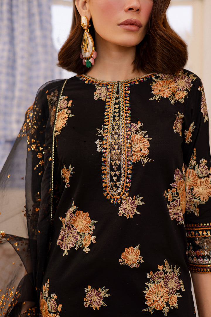 Yashal 3Pc - Embroidered Lawn Dress