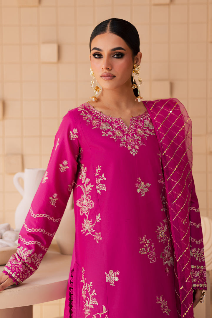 Anya 3Pc - Embroidered Lawn Dress