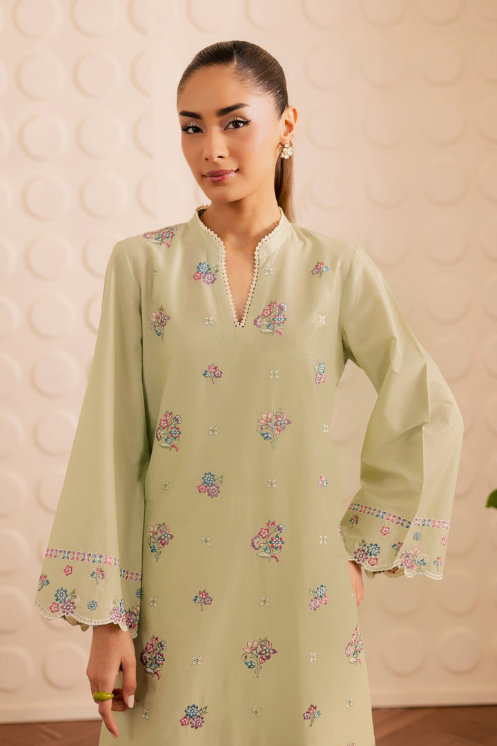 Sage Whisper 2pc - Embroidered Lawn Pret