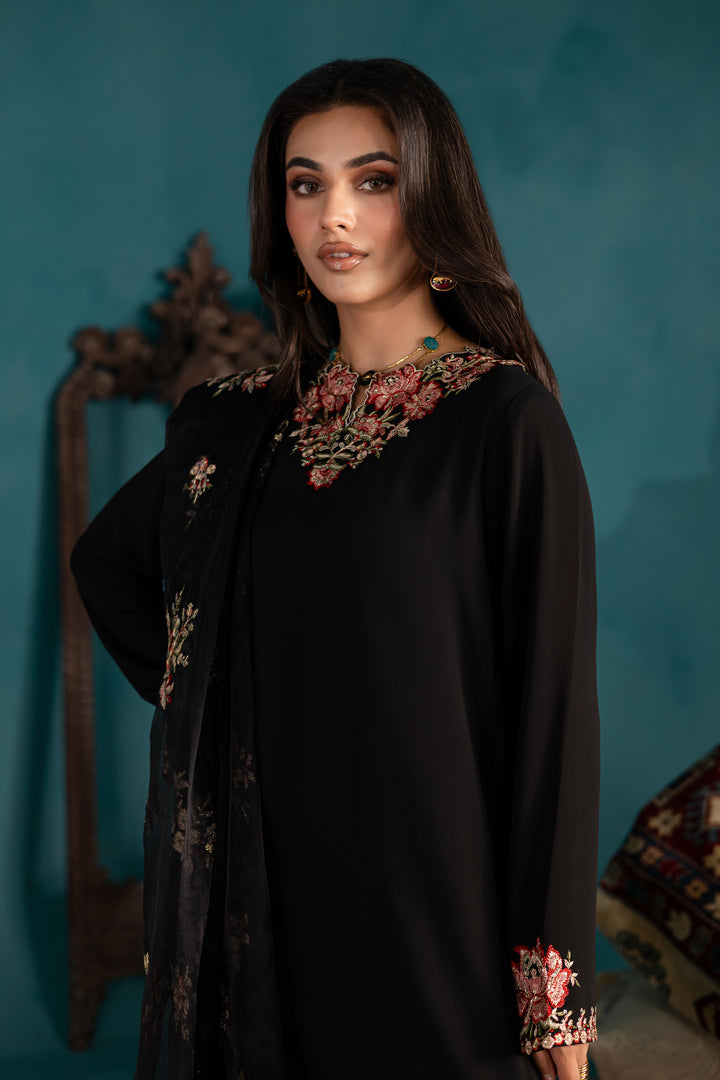 Black Dove 3Pc - Georgette Luxe Pret