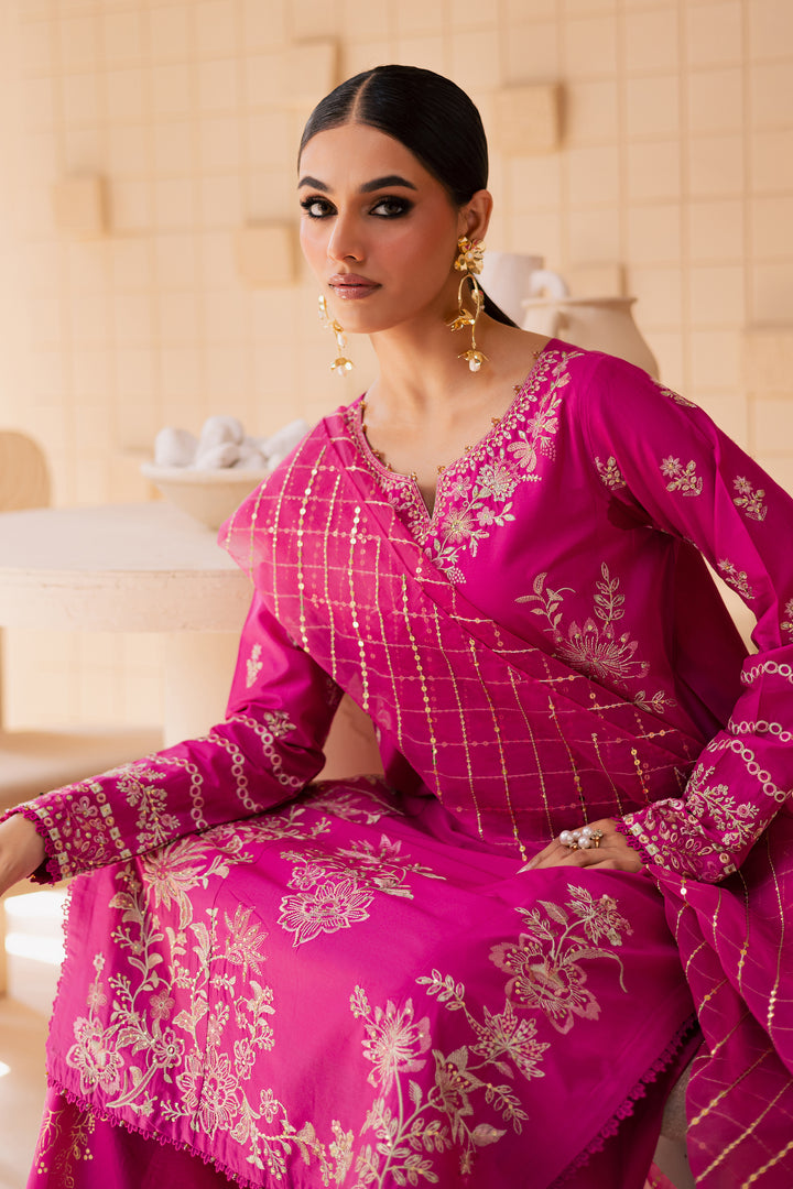 Anya 3Pc - Embroidered Lawn Dress